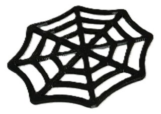 Porta-copos Descanso De Copo Teia Halloween Unidade