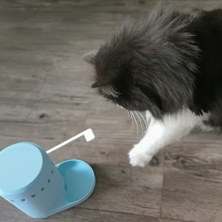 Alimentador Automatico Alavanca Para Gatos E Caes Pequenos